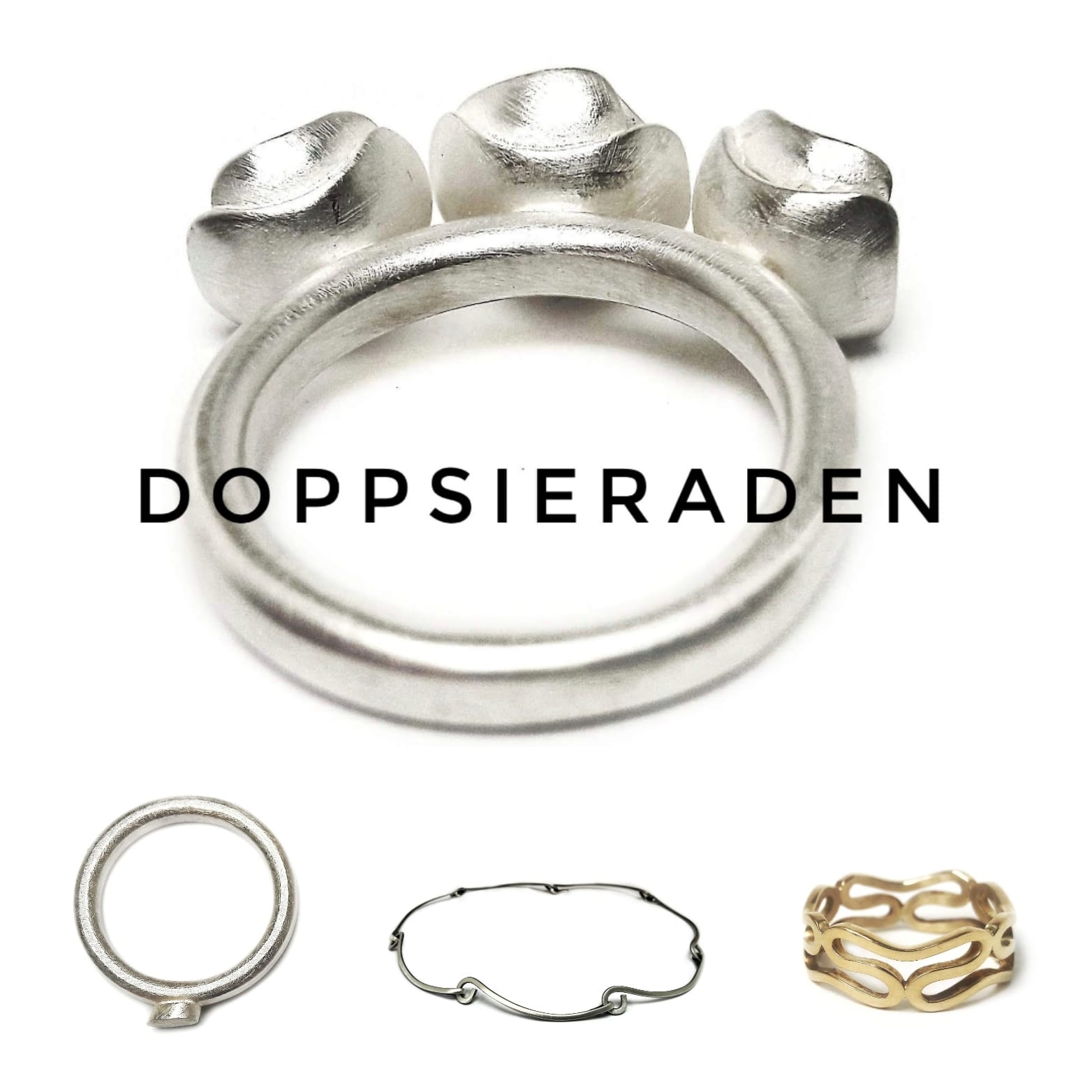 Goudsmid Yolanda Döpp ontwerpt bijzondere, zilveren sieraden. Ook maakt zij unieke sieraden aan de hand van een tekening van uw (klein)kind.