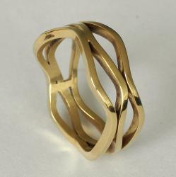 R1005. Gouden ring.  
